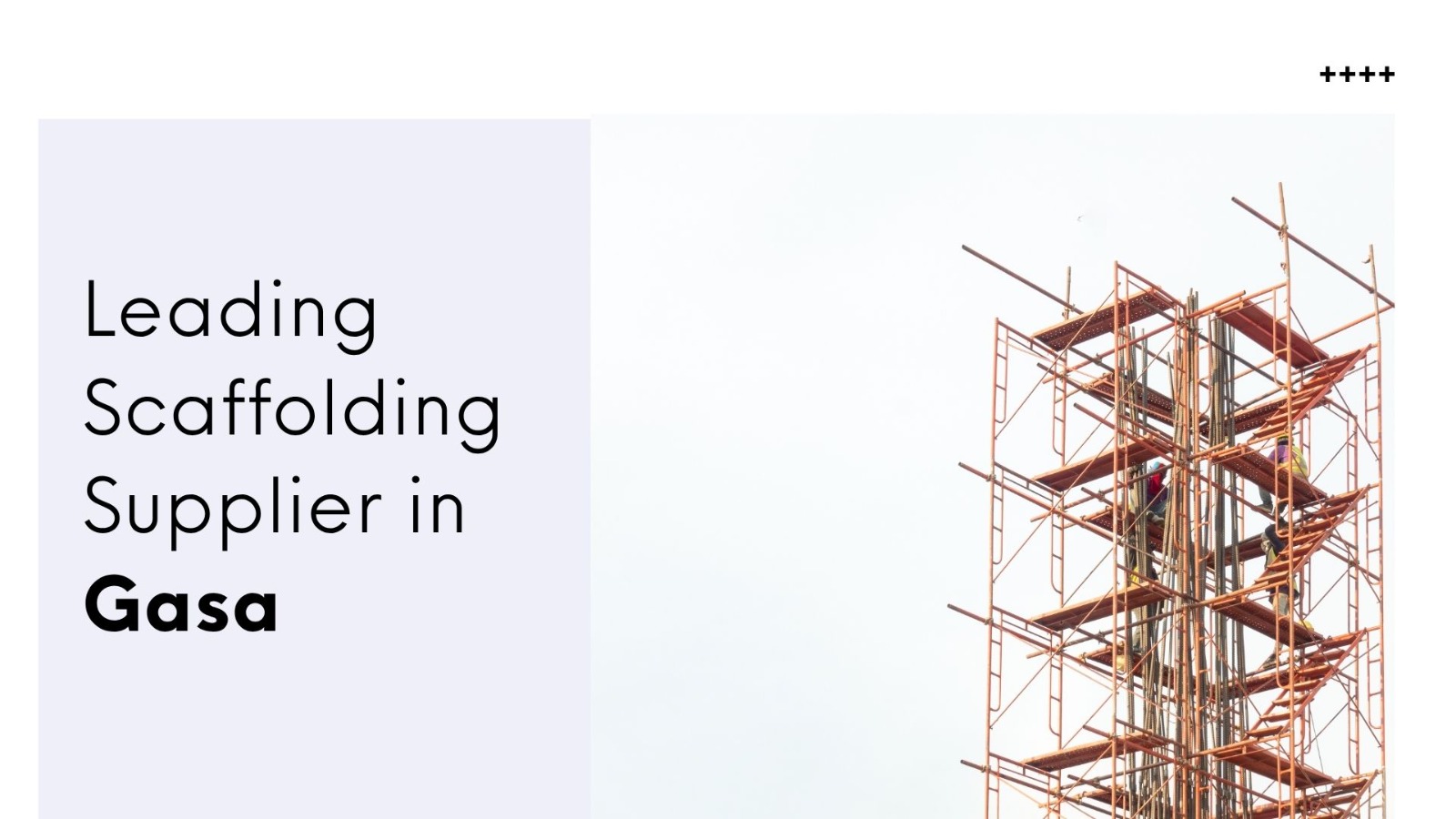 Scaffolding Supplier In Gasa